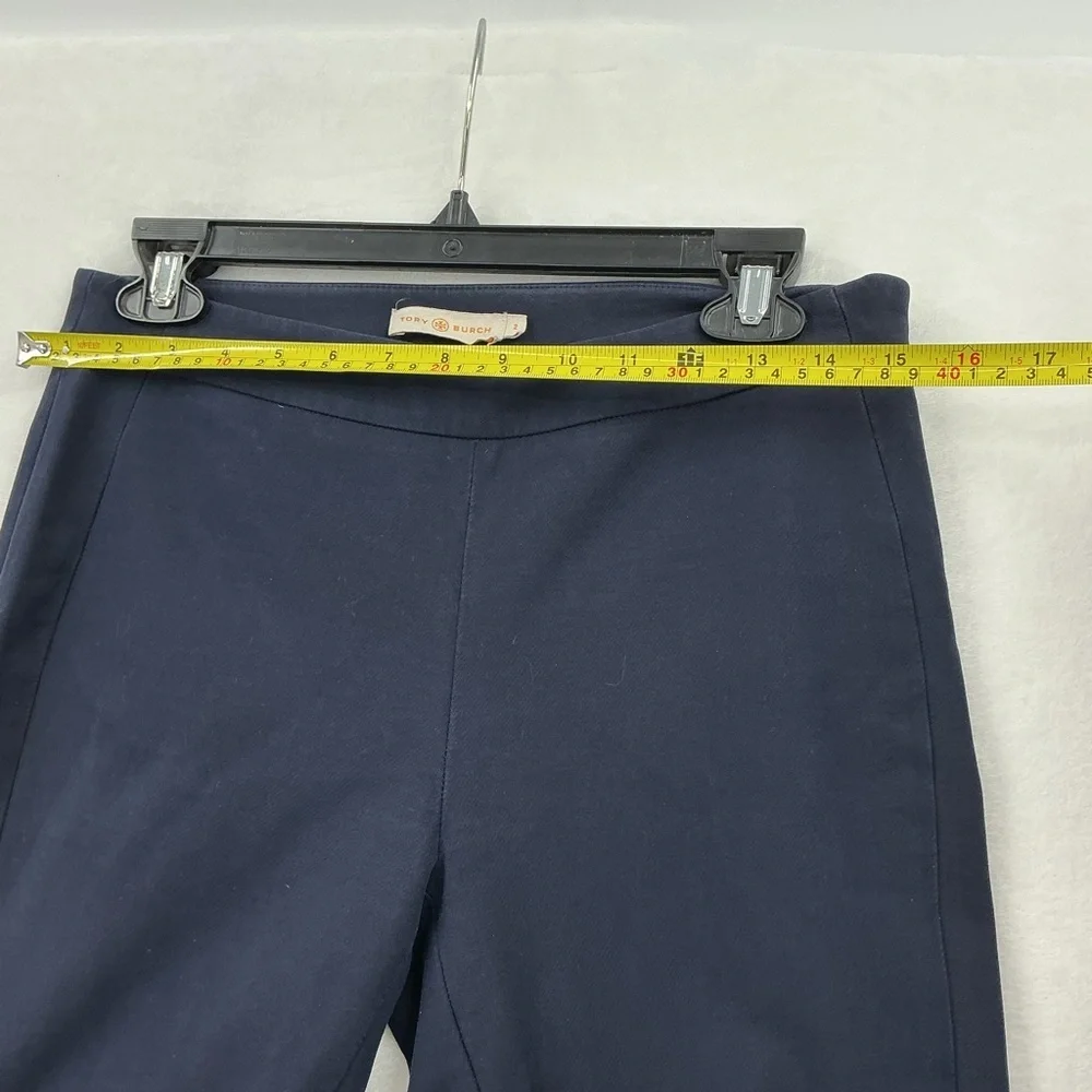 Tory Burch Dark Blue Ankle Pants 629